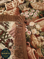 Гобеленовая скатерть Горшечная лавка D 160 см