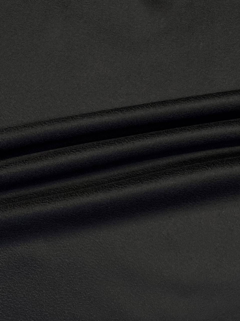 Baby camel (верблюжья шерсть) пальтовая Luigi Colombo черная