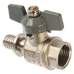 Кран шаровый Royal Thermo с аксиальным соединением ВР 16×1/2