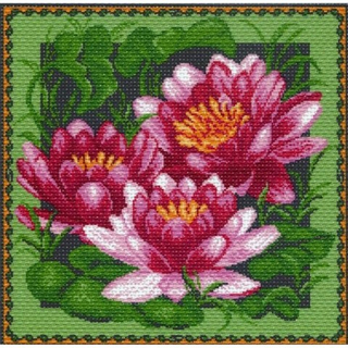 "Нимфеи"-0892 канва с рисунком