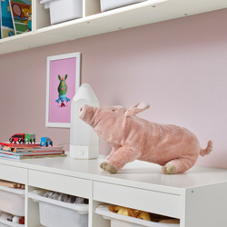 IKEA KNORRIG  (ИКЕА КНОРРИГ)  -  Плюшевая игрушка, свинья/розовый