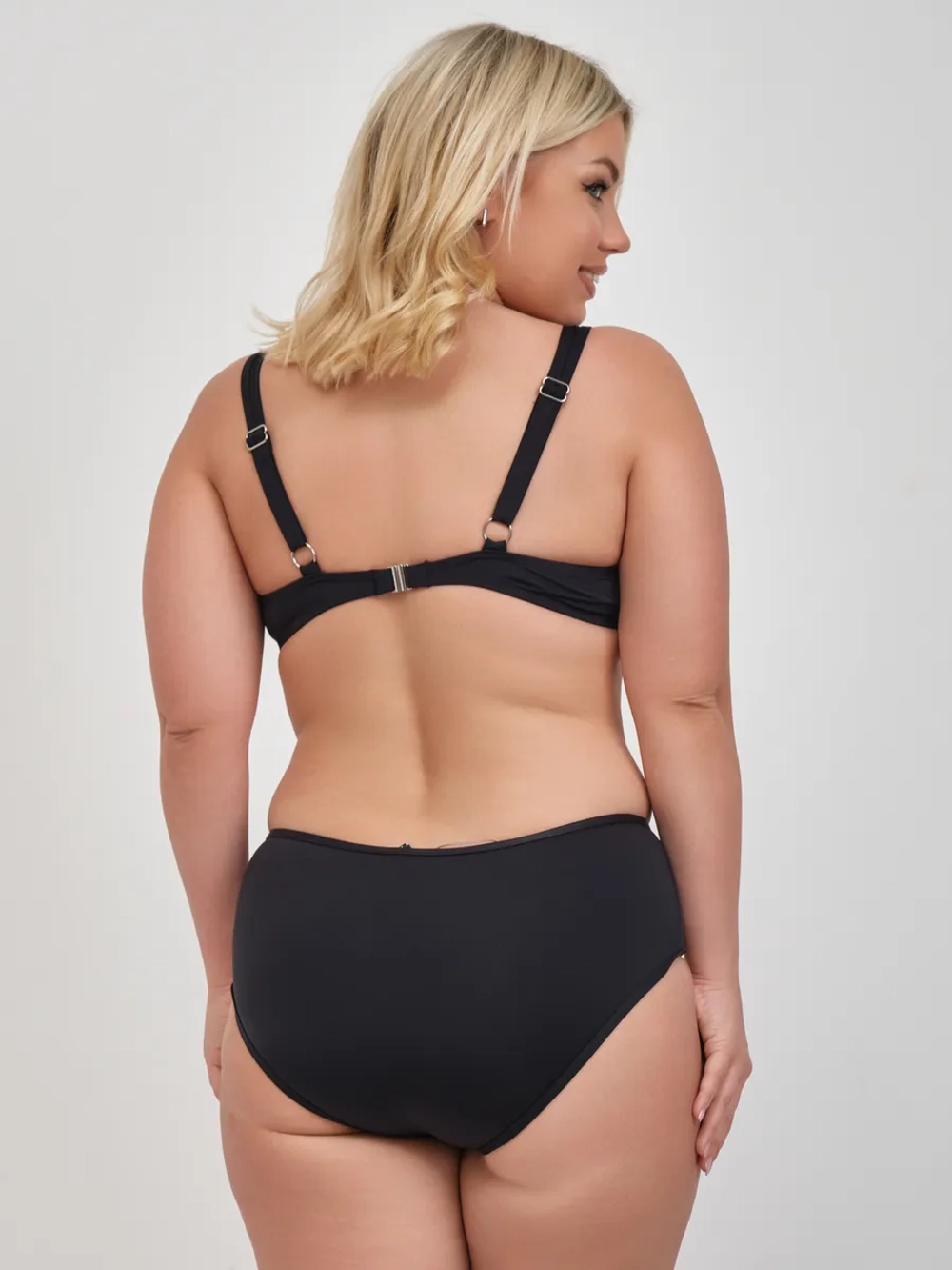 купальник раздельный утягивающий с высокой посадкой