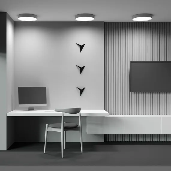 Потолочный светильник Зон / Zon 45 Вт 3000 К 120° Technical c032cl-45w3k-rd-mg