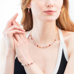 Серьги Coeur de Lion Red-Rose 2105/21-0319