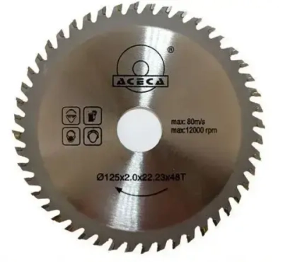 Круг отрезной 125 x 2 x 22.23; 48 зуб.