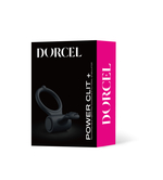 Эрекционное кольцо Dorcel POWER CLIT+, на аккумуляторе, с вибрацией, силикон, 3 режима