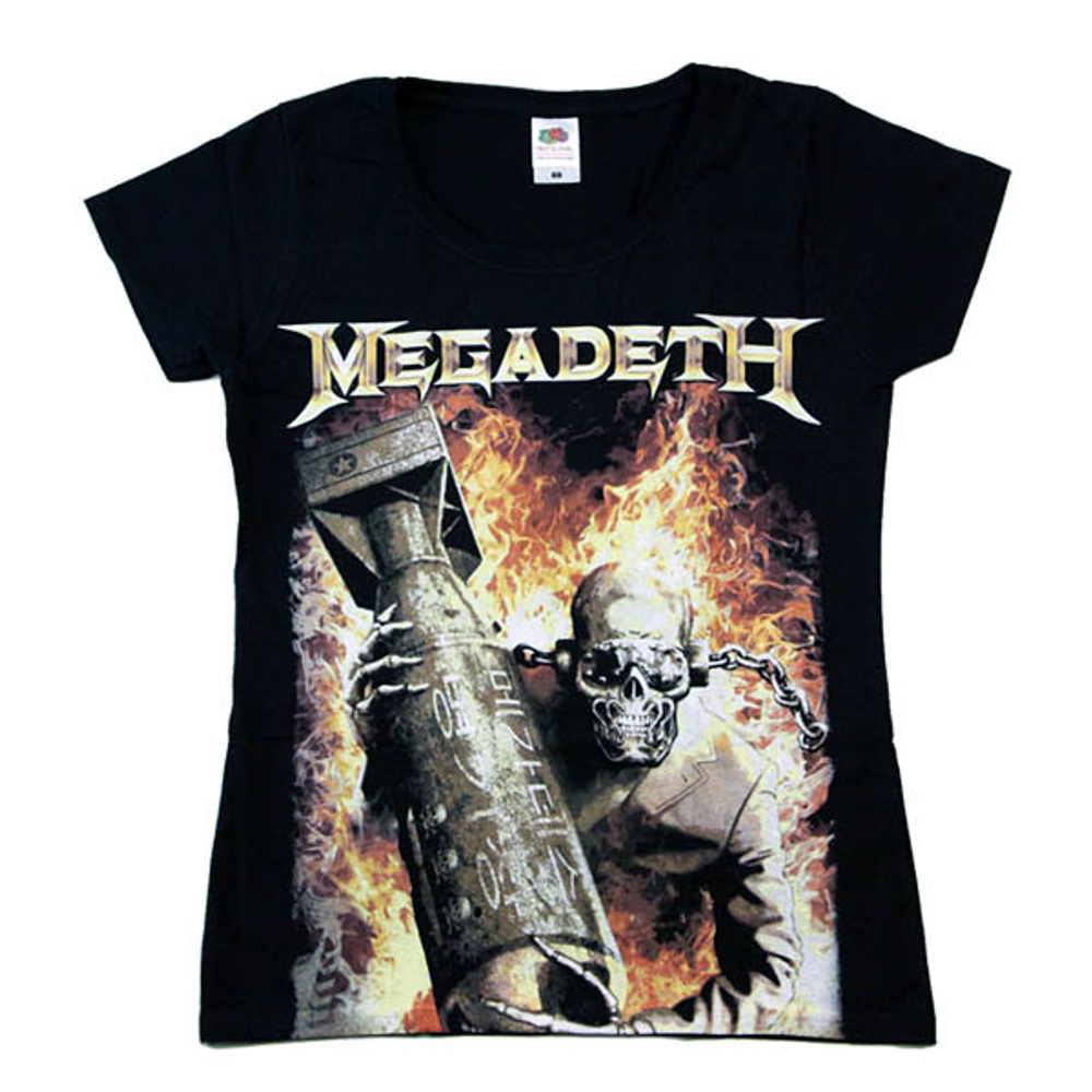 Футболка женская Megadeth