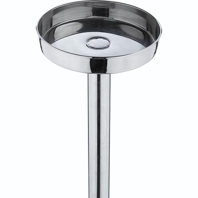 Подставка напольная для ведра «Проотель»;сталь нерж.;D=16/22,H=61,B=22см;металлич. (Цвет: серебристый)