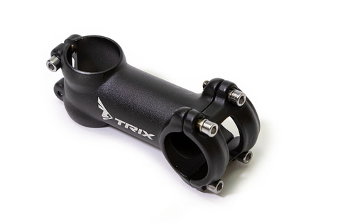 Вынос руля TRIX алюм, для безрезьб.вилки 1-1/8 31,8мм, L:80мм , угол 3 ,черный