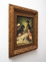 Картина на стену интерьерная на холсте 31*31 см