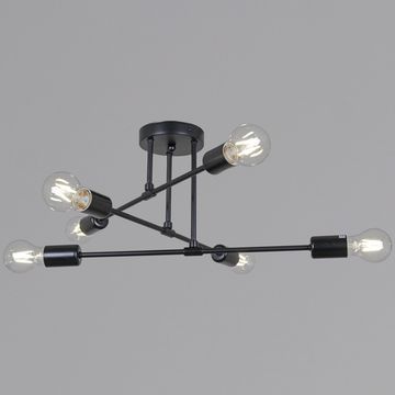 90800-0.3-06 BK светильник потолочный