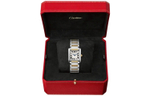 CARTIER TANK DE Quartz Movement 30m Water Resistance Women"s Watch Watch 25mm Gold Dial Stainless Steel Case