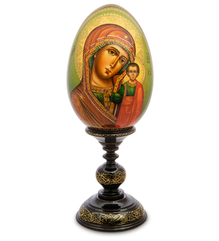 ИКО-14 Яйцо-икона «Казанская Божья матерь» Рябова Г