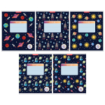 Тетрадь А5 12л. лин. "Космос" (Академия Групп)