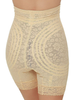 Корсетные панталоны с высокой линией талии (Размер: 4X) (Цвет: кофейный)