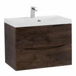 Тумба с раковиной Belbagno MARINO 60 подвесная Rovere Moro