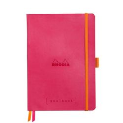 Записная книжка Rhodiarama Goalbook в мягкой обложке A5 точка 90 гр Raspberry (117581C)