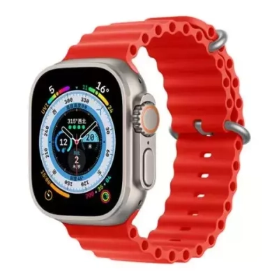 Ремешок Ocean Band для Apple Watch 42mm/44mm/45mm/49mm Red