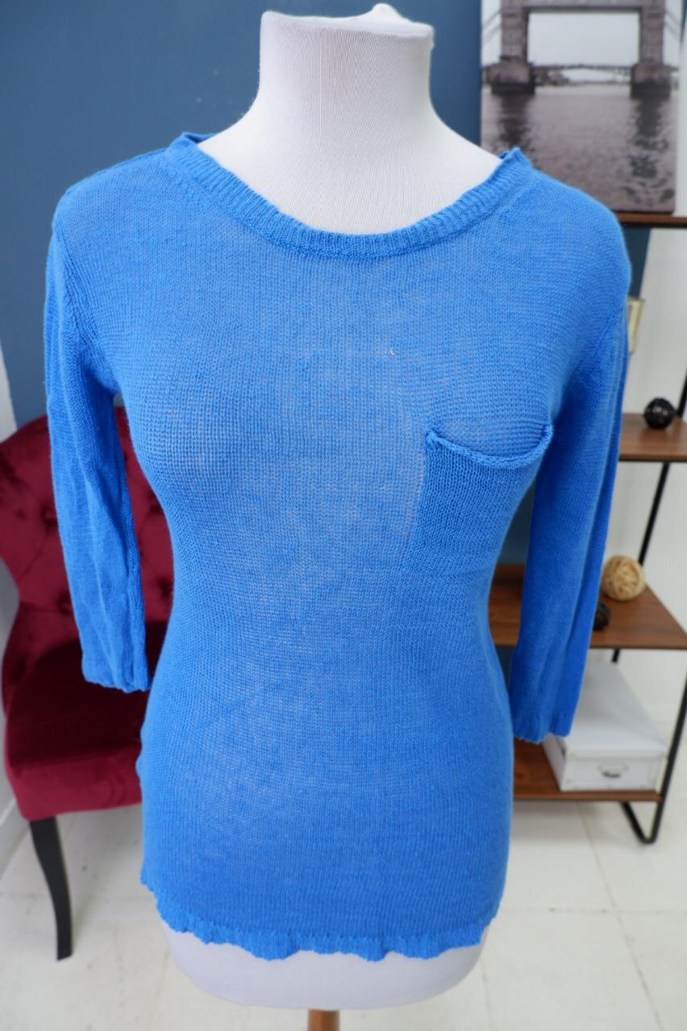 Джемпер Mango с кармашком 46 размер