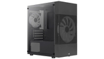 Корпус AeroCool Atomic Lite-G-BK-V2 Black Mini Tower (4710562758603) без БП