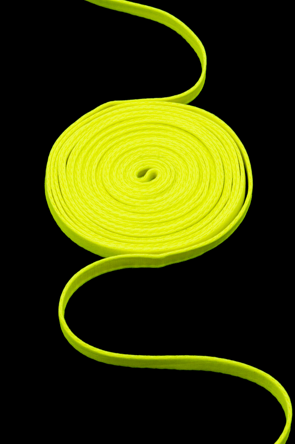 Туннельная лента 10 мм лимон-лайм неоновая