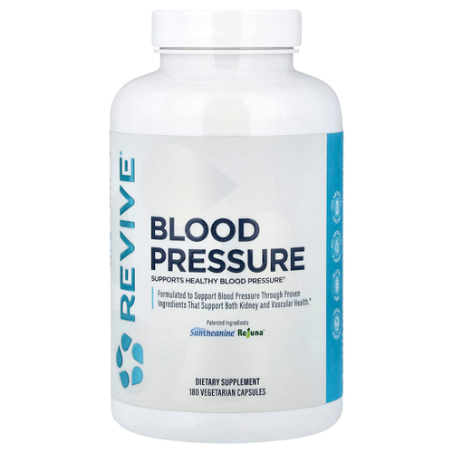 Revive, артериальное давление, 180 вегетарианских капсул