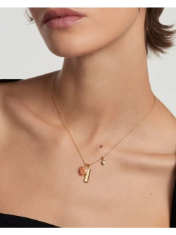 Подвеска-шарм Mini Heart серебро 925 пробы покрытое золотом