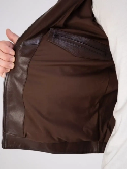 Куртка кожаная из натуральной кожи