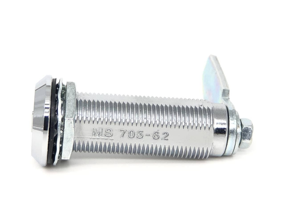 Замок мебельный / щитовой 62 мм, с треугольным ключом, с защитой от проникновения воды и влаги