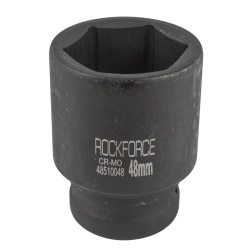 Головка ударная глубокая 48мм 1''6гр. RockForce RF-48510048
