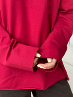 Лонгслив оверсайз