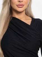 Лонгслив Стильный вызов (черный) Б15175-25М LT Collection