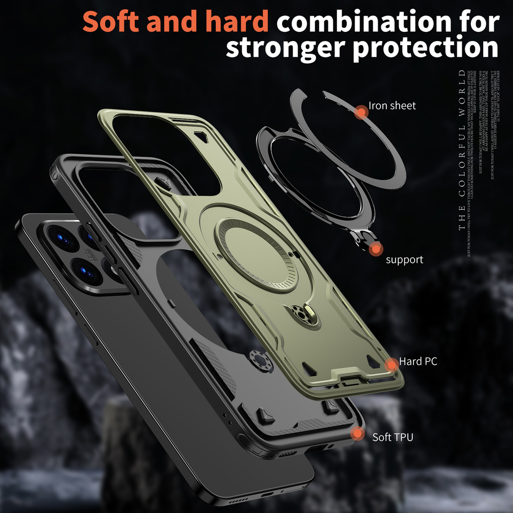 Чехол Magneto Case с кольцом для Xiaomi 15T