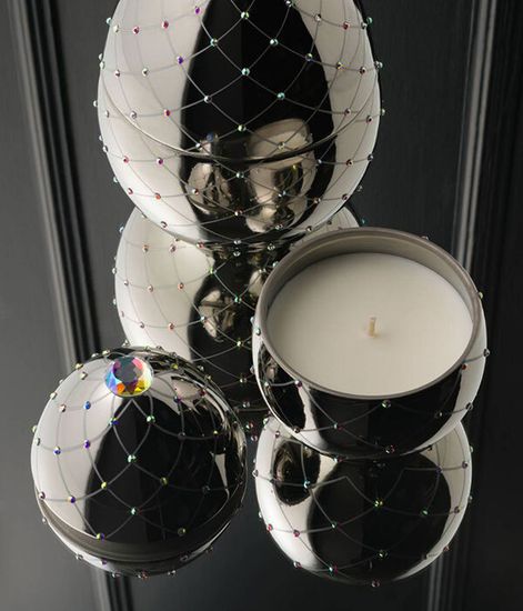 Silver Egg, свеча Bois de Russie, Ladenac Milano