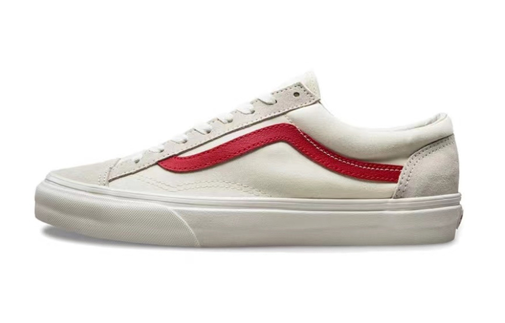 Vans Style 36 Marshmallow Racing Red 32Day
