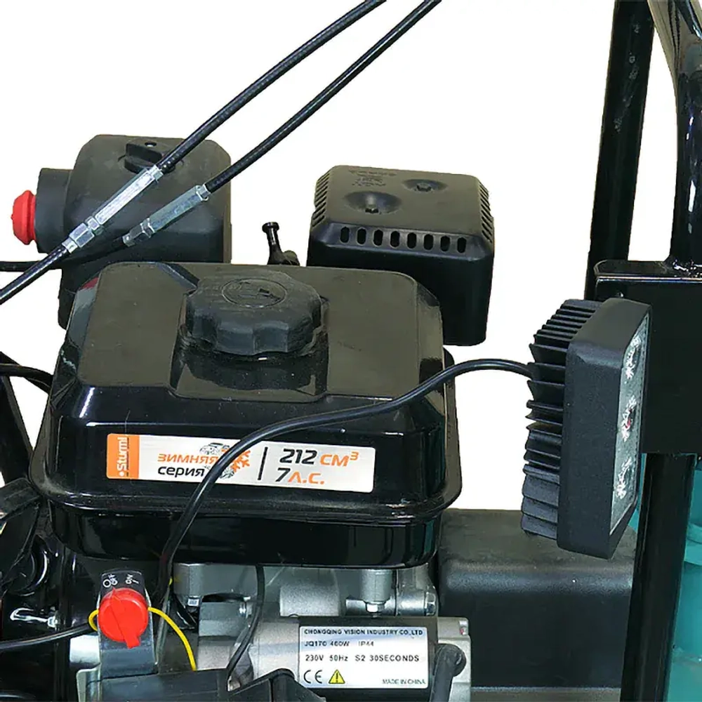 Sturm! STG7672ELR бензиновый снегоуборщик 7 л.с. ковш 72 см, выброс 12 м, 6 вперед/2 назад