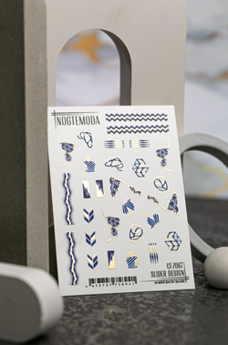 Nogtemoda Слайдер дизайн Combi CF067