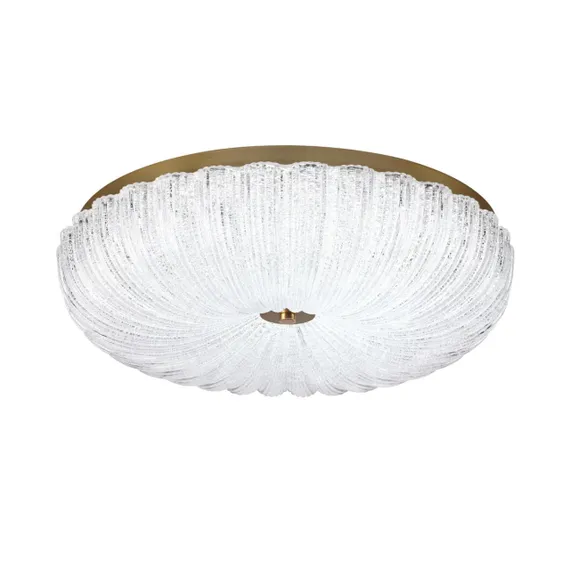 7719/60L PIKO LED SN 40 Светильник металл/стекло/прозрачный/золотой LED 60Вт 3000-6500K D500 IP20 пульт ДУ TESORO