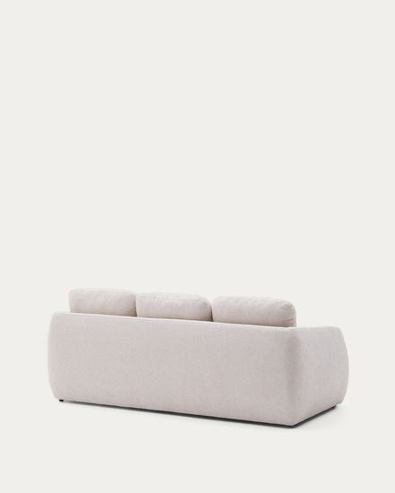 Laira 3-местный диван-кровать из шенилла цвет экрю 225 см