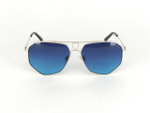 Солнцезащитные очки Tonino Lamborghini 750-04 AF FR Silver-Metal Shaded Dark Blue