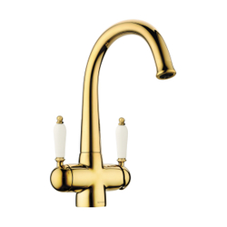 Смеситель для кухни Omoikiri Okinawa 2-G 4994253 золото купить