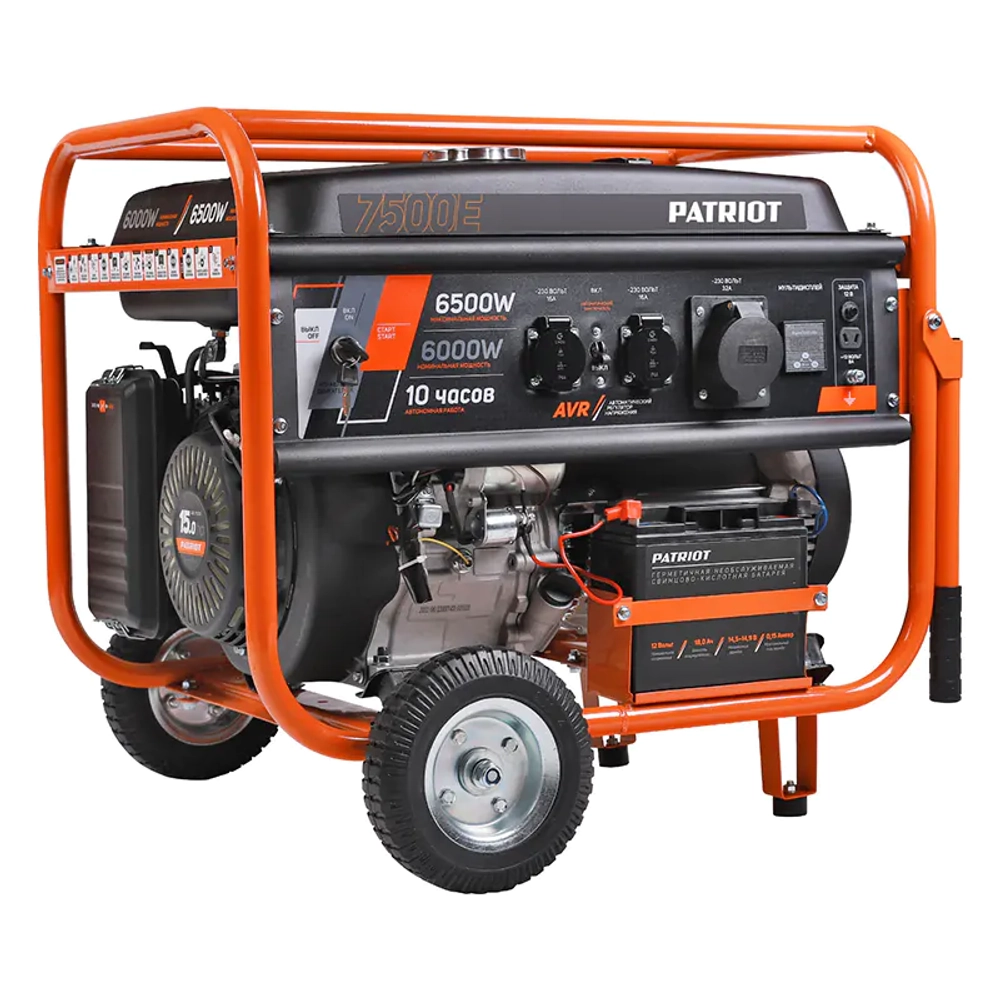 PATRIOT GRS 7500E генератор бензиновый 476102288