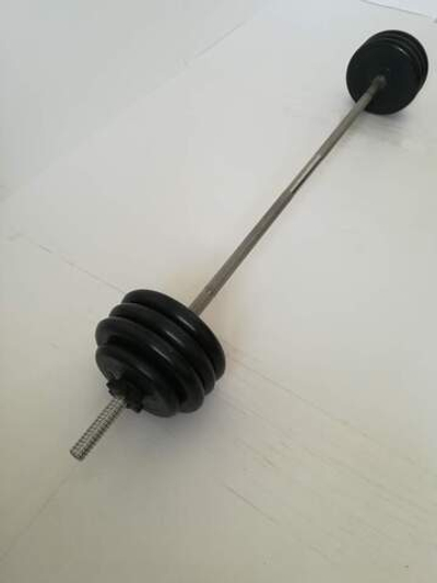 Разборная штанга 41,5 кг с прямым грифом