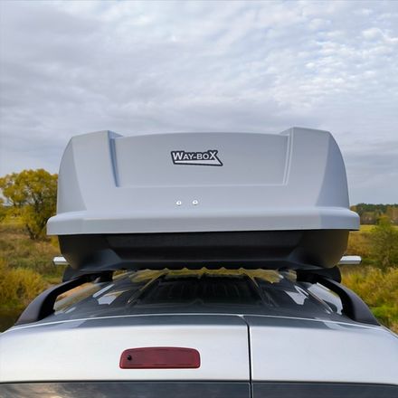 Автобокс Way-box 700 литров серый 228*95*47 см.