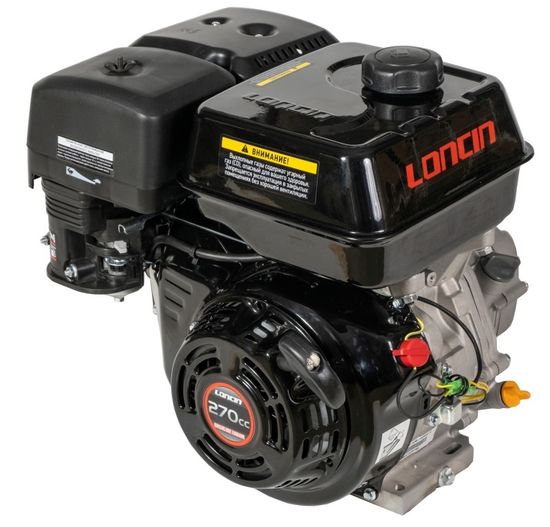 Двигатель бензиновый "LONCIN" G270F-B (9 л.с.)