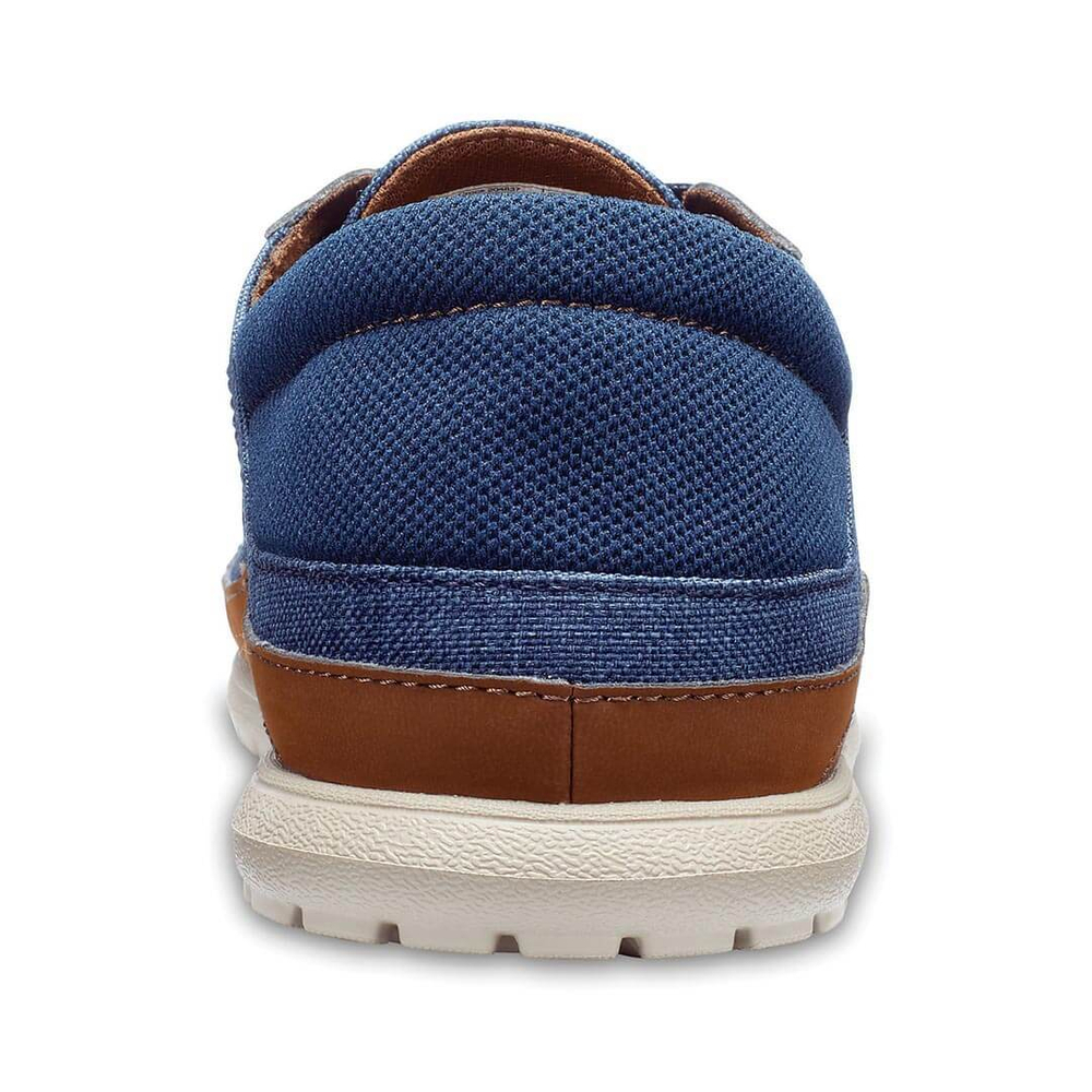 Кеды Crocs Santa Cruz Playa Lace-Ups Синие