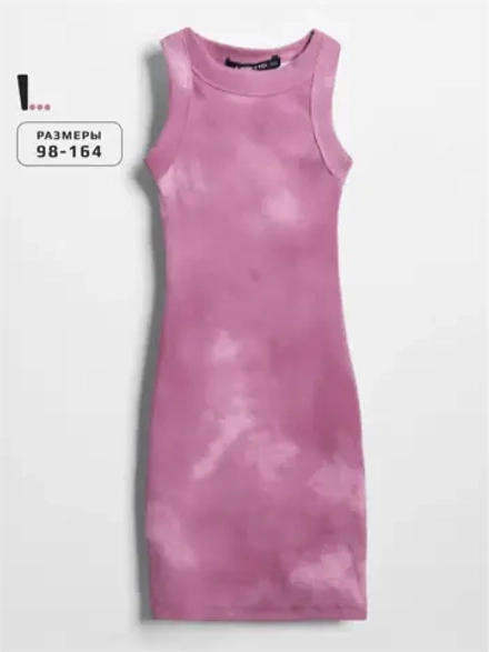 Платье для девочки летнее без рукавов