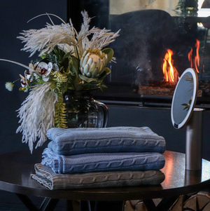 Пледы вязаные