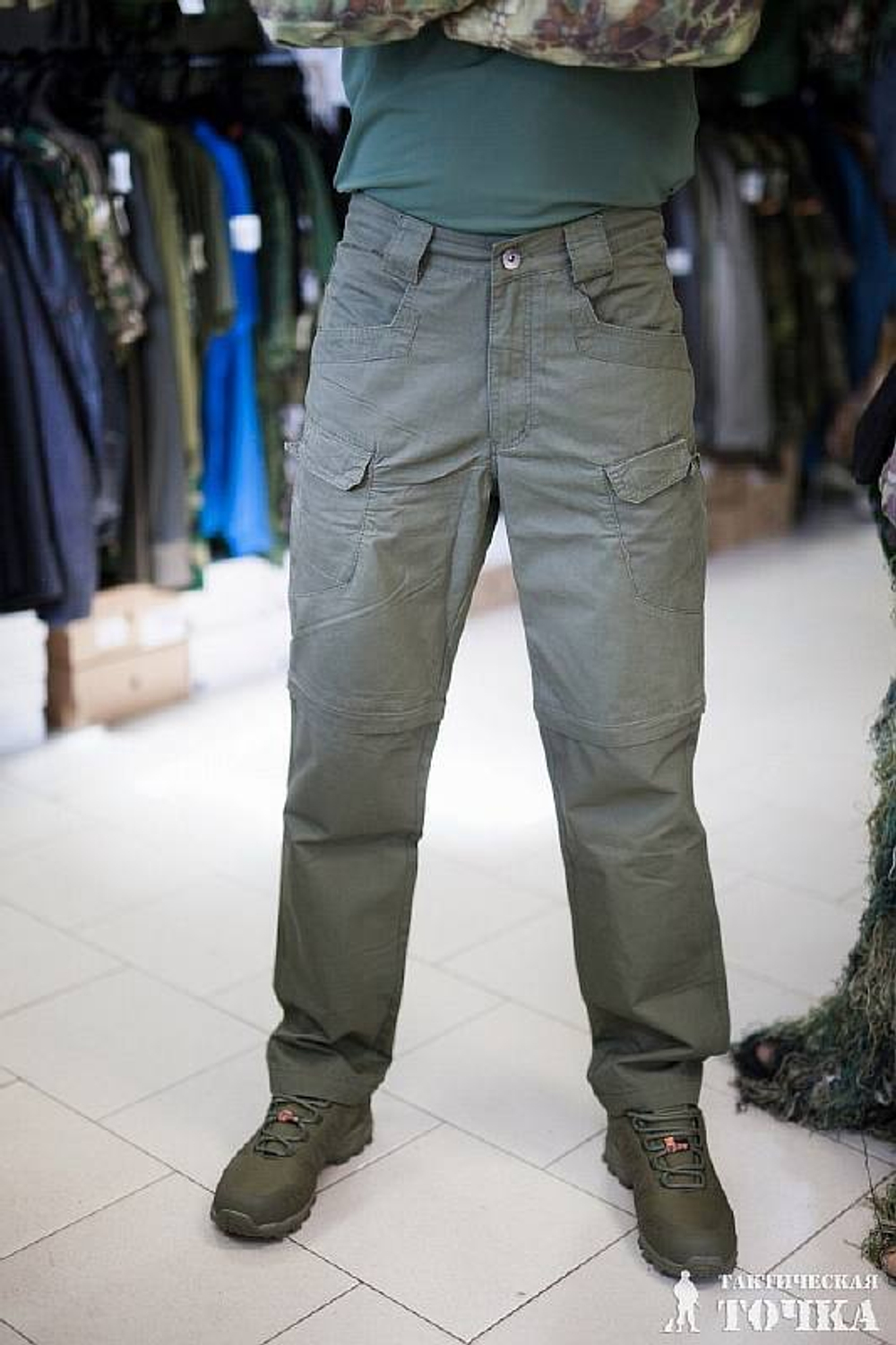 Брюки-шорты 5.camp olive