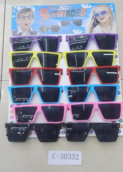 Очки солнечные детские, 5 цветов микс, с-30332